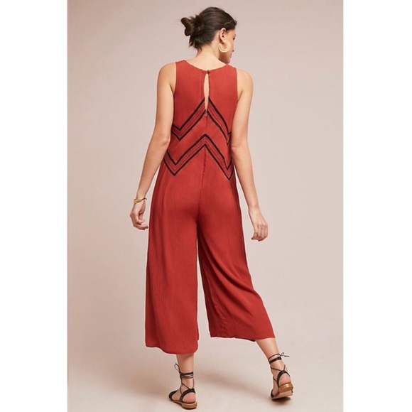 Anthropologie Maeve Wide-Leg Desert Jumpsuit NWT - Picture 2 of 8